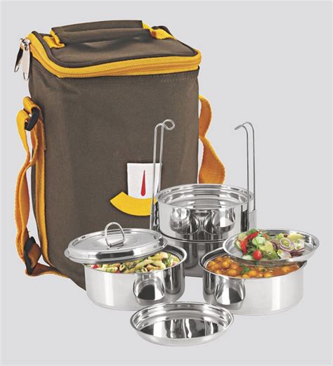 tiffin box steel online|steel tiffin box price.